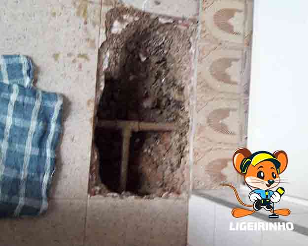 Conserto barato infiltração na parede, solo, teto, laje e coluna com detector Geofone