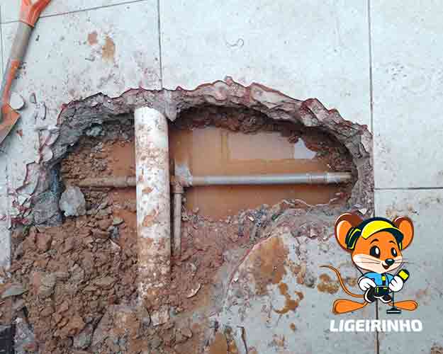 Empresa que localiza vazamentos Ligeirinho