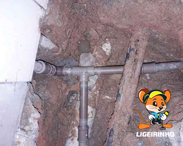 Localização de vazamento de água no solo, parede e laje conta alta